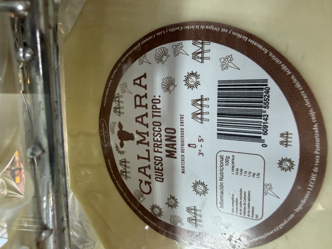 Queso de mano