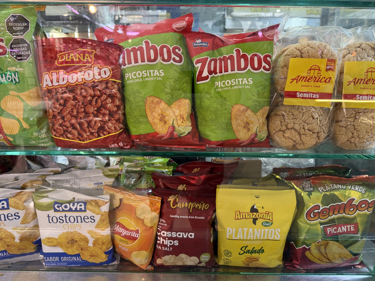 Snacks latinos